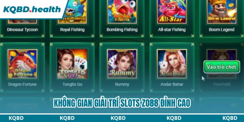 Giải trí Slots vui vẻ, cơ hội nhận thưởng hậu hĩnh