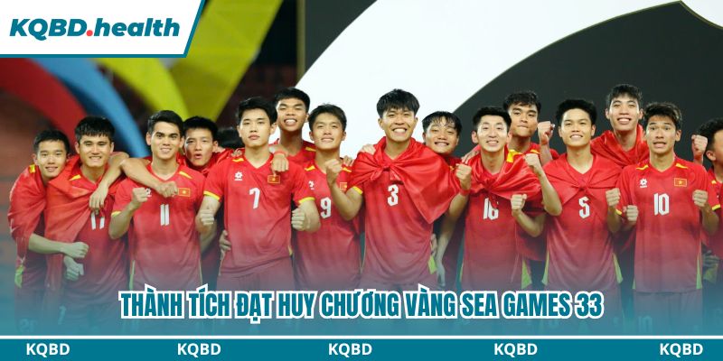 Thành tích huy chương vàng Sea Games 33 tại Thái Lan